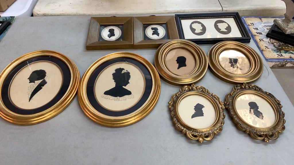 9 Framed Silhouettes (1 of 7)
