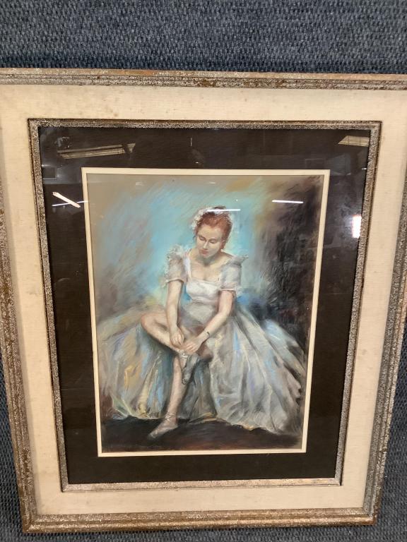 Everett Shinn, Pastel on Paper (1 of 4)