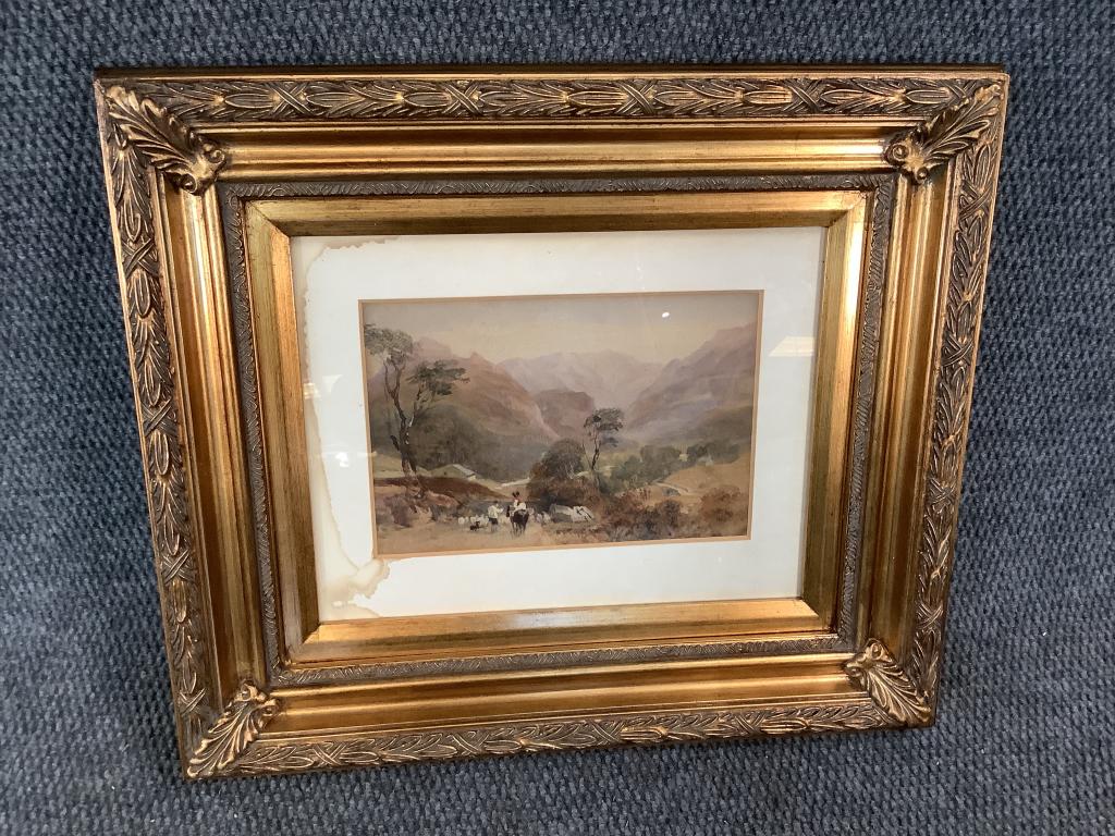 Watercolor, Wales Valley (1 of 4)