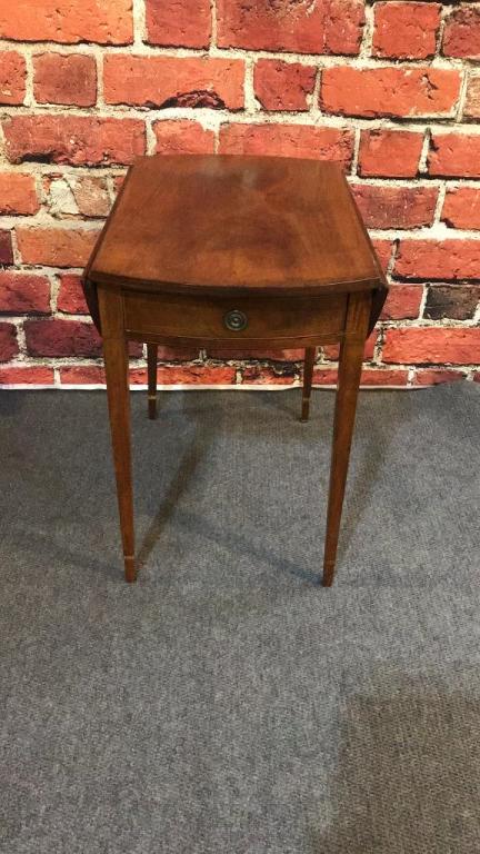 Period Inlaid Sheraton Pembroke Table (1 of 4)