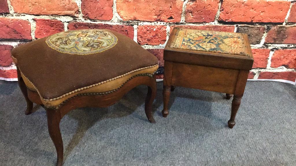 Footstool and Shoeshine stand (1 of 4)