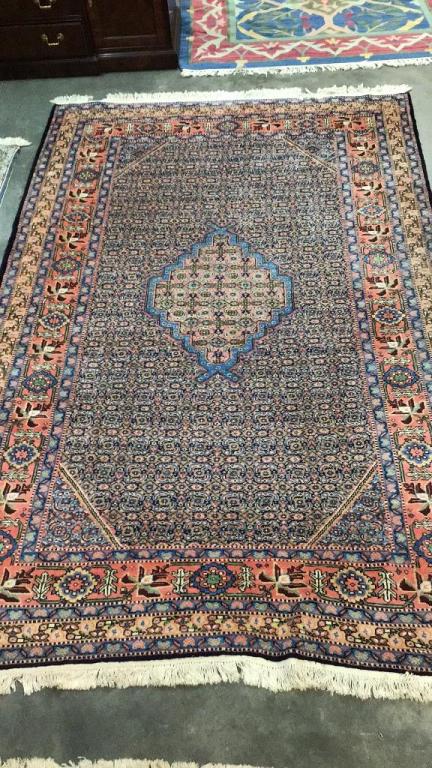 Hand Knotted Qum Style Area Rug (1 of 3)