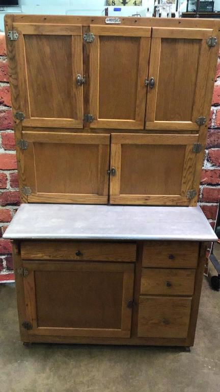 Oak Hoosier Cabinet (1 of 7)
