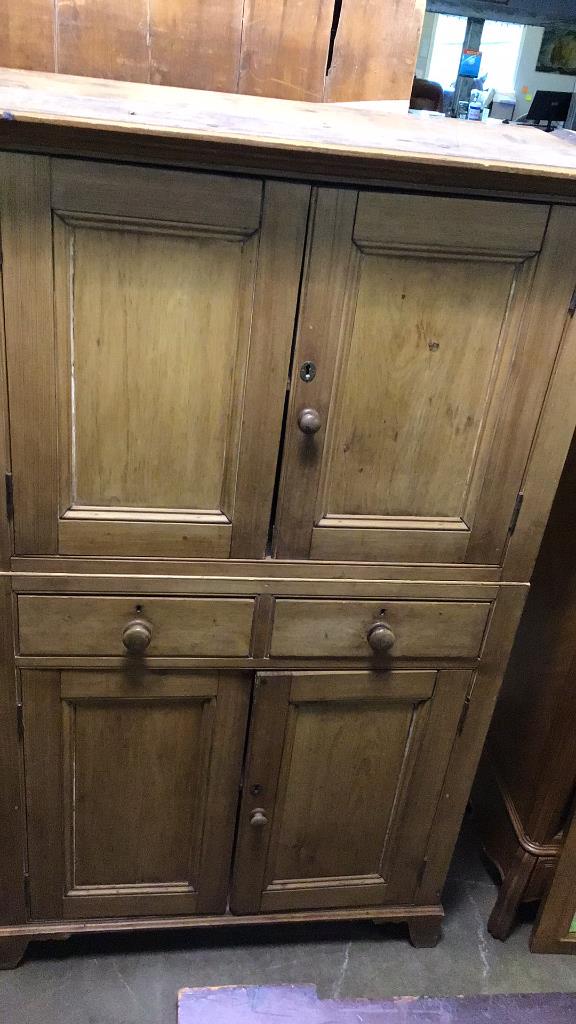 White pine linen press (1 of 5)