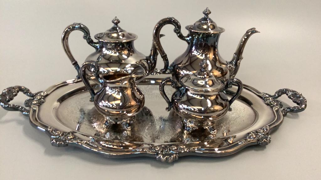 Reed and Barton Tea Service (1 of 4)
