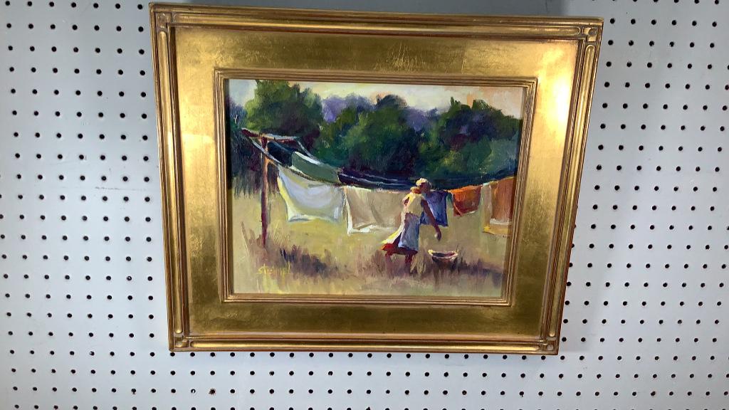 Oil On Canvas, Wash Day (1 of 5)