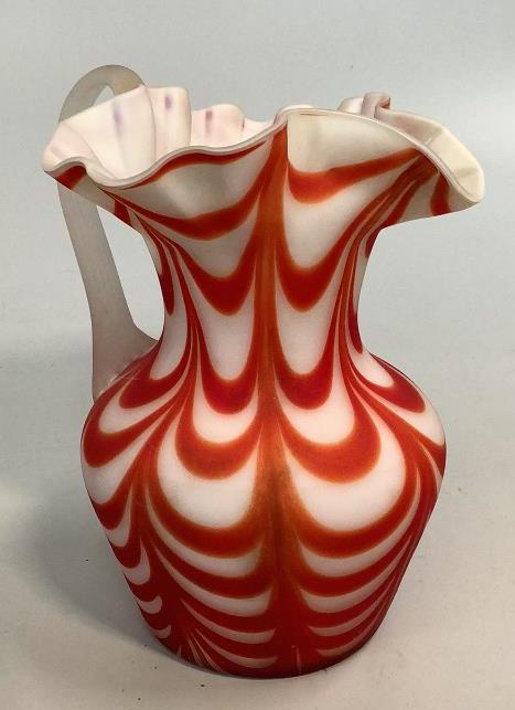 Beautiful Hand Blown Pitcher (1 of 4)