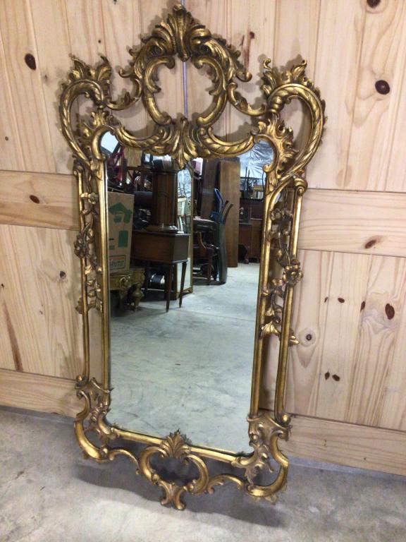 Pair Italian Baroque Mirrors (1 of 5)