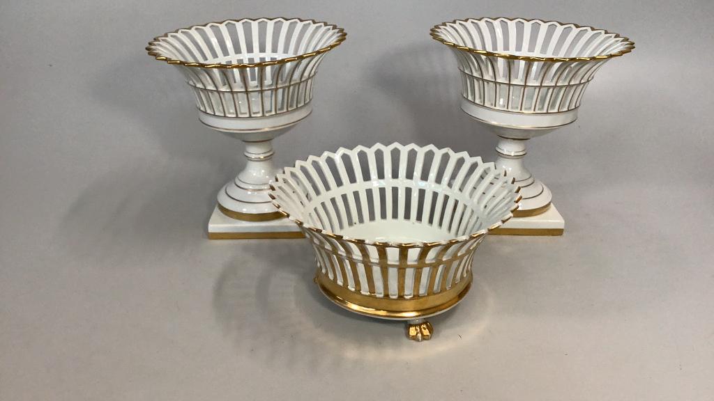 3 Piece Old Paris Console Set (1 of 6)
