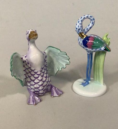 Herend Goose, Flamingo (1 of 3)