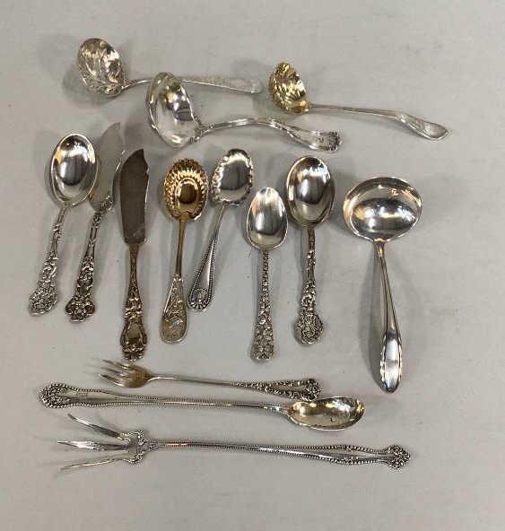 14 Pieces Sterling Flatwear (1 of 5)