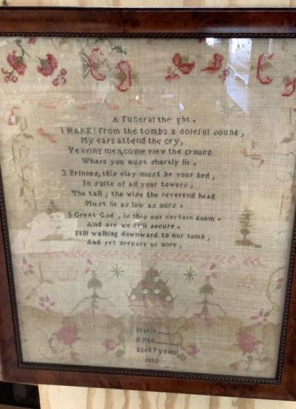 Hand Stitched Sampler, 1832 (1 of 5)