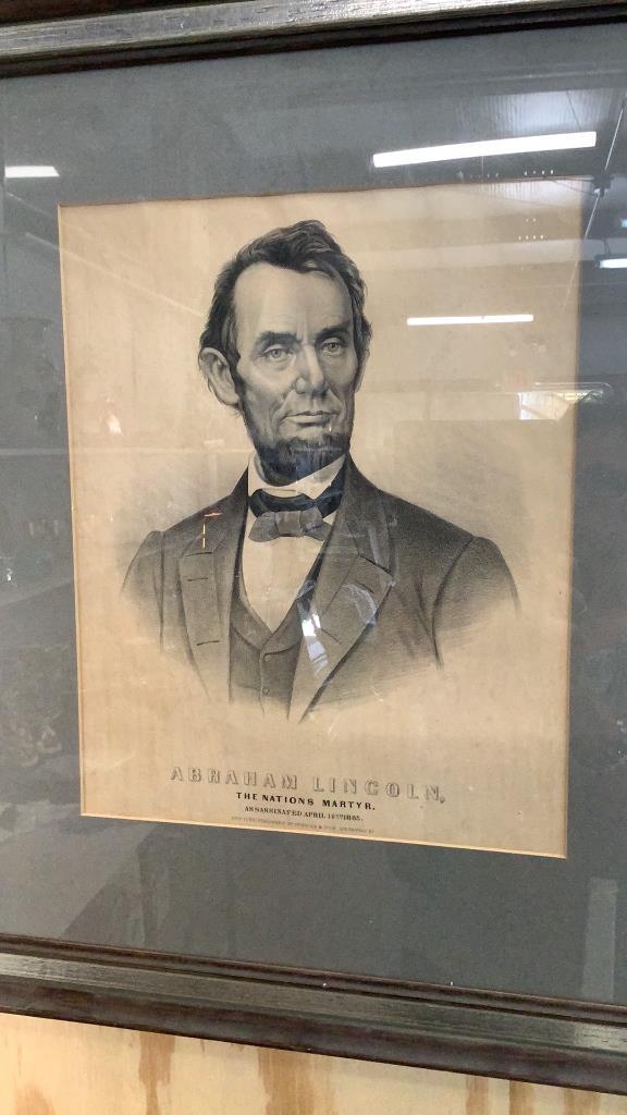 Abraham Lincoln Lithograph (1 of 4)