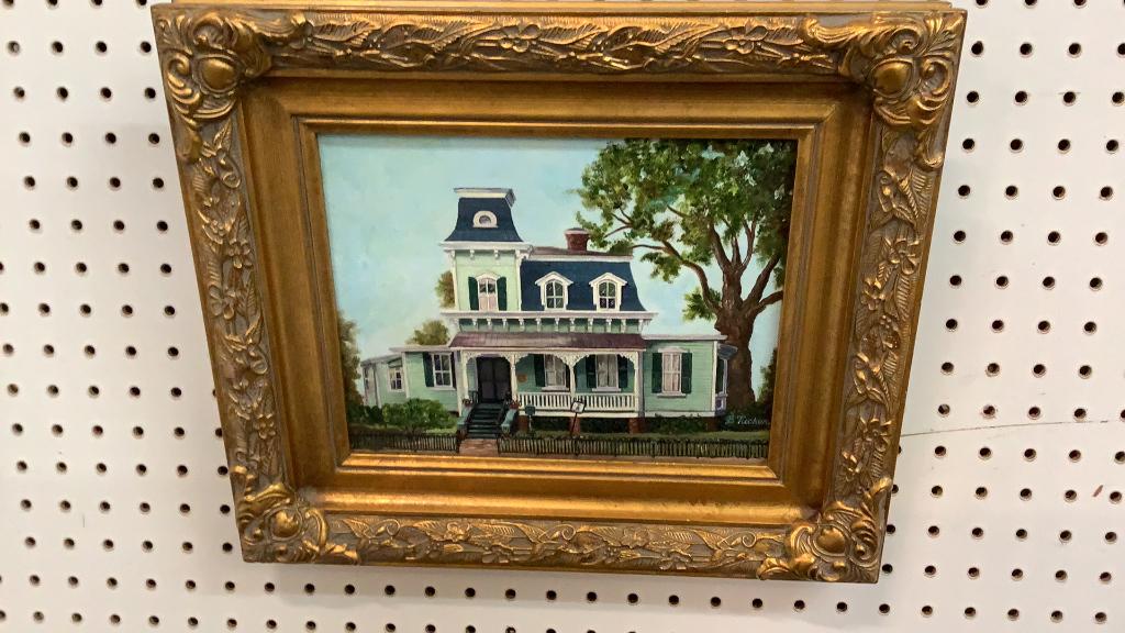 Oil on Canvas, Victorian Home (1 of 4)
