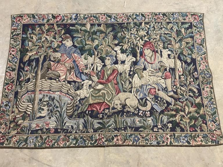 European Tapestry "Sheep Herders" (1 of 3)