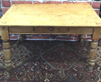 European White Pine Breakfast Table (1 of 4)