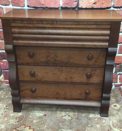 Classical Walnut Chest (1 of 3)