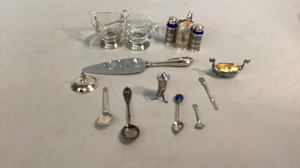 12 Mostly Sterling Table Articles (1 of 3)