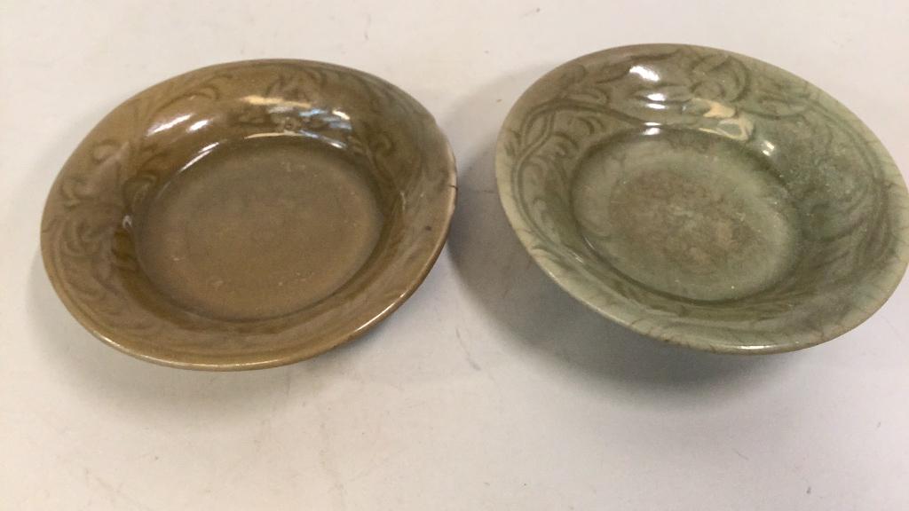 2 Longquan Celadon Plates (1 of 6)