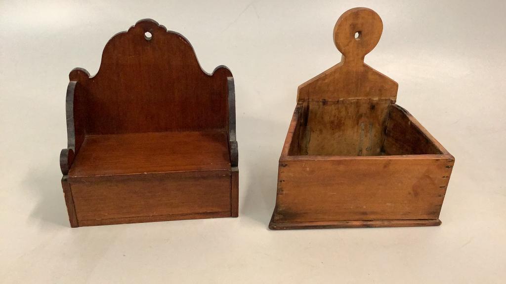2 Primitive Wall Mount CandleBoxes (1 of 6)