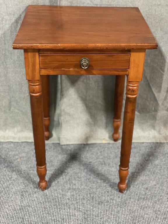 Federal Maple 1 Drawer Stand (1 of 3)