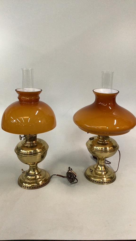 2 Converted Oil Lamps (1 of 6)