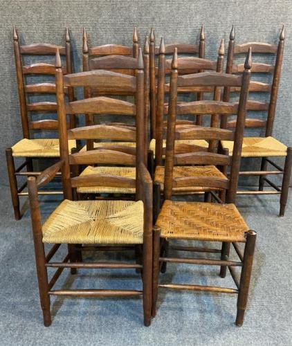 Set of 8 Sahdrach Mace Dining Chairs (1 of 7)