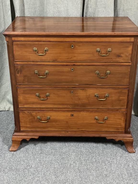 Cherry Chippendale Chest (1 of 5)