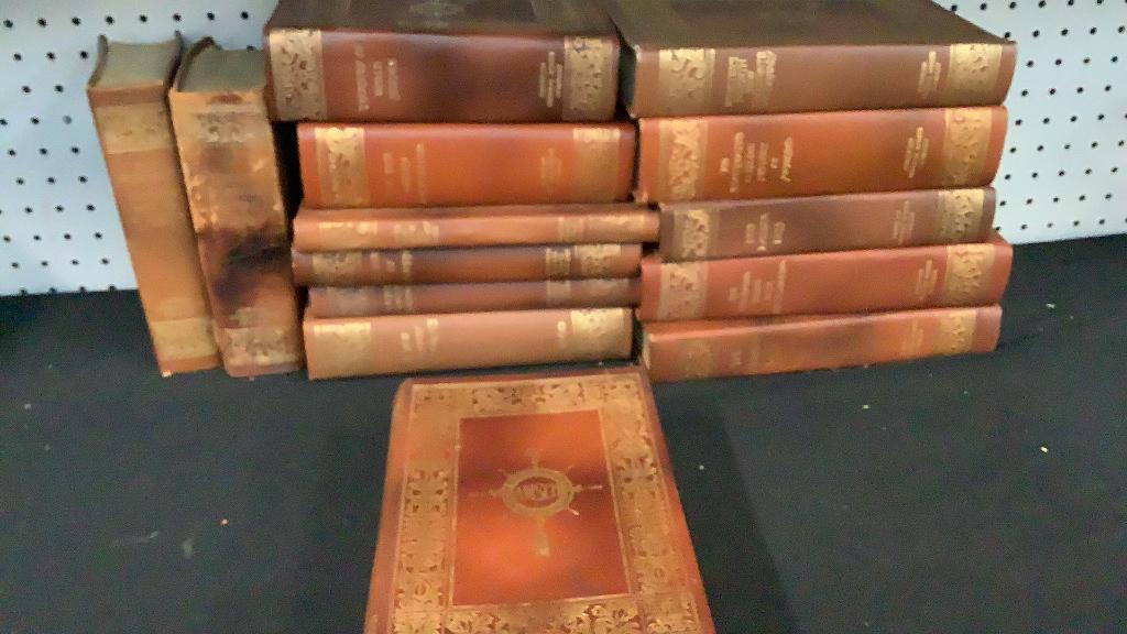 14 Leather Bound Books, AMSCO (1 of 8)