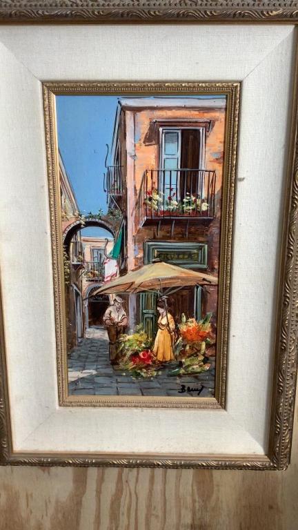 Impressionist Style Street Scene (1 of 3)