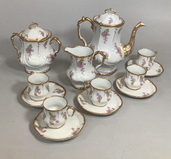 8 Piece Limoge Tea Service (1 of 3)