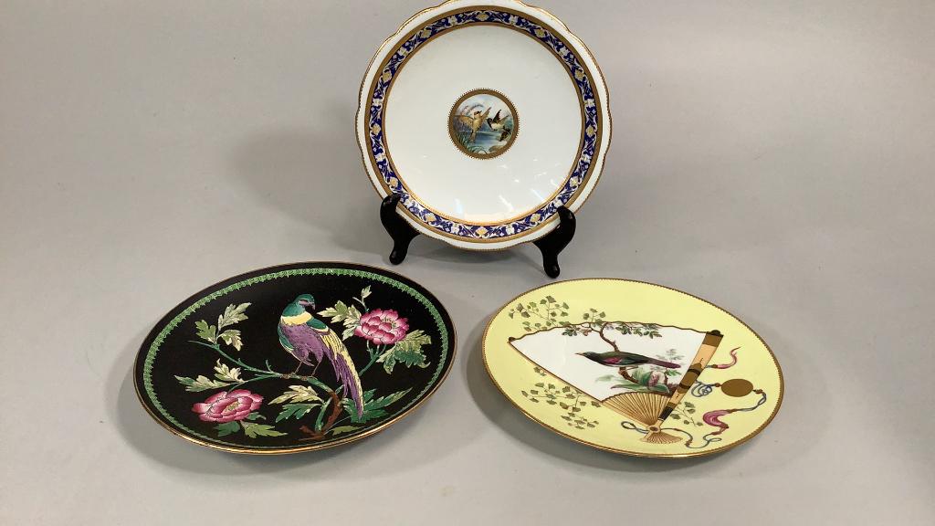 3 Minton Porcelain Bird Plates (1 of 7)