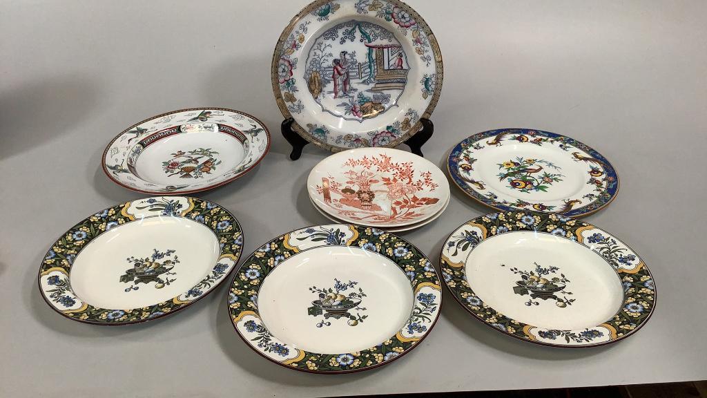 8 Minton Porcelain Plates (1 of 7)