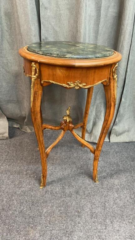 Inlaid Italian Rococo Side Table (1 of 3)