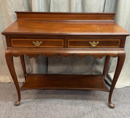 Queen Anne Inlaid English  Server (1 of 5)