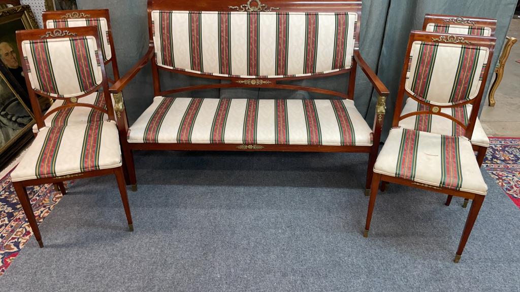 5 Pcs Neo Classical Parlor Set (1 of 4)