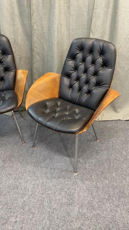 Pair Bentwood Thonet Style Chairs (1 of 2)