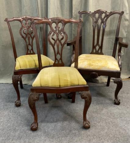 3 Centennial Chippendale Chairs (1 of 1)