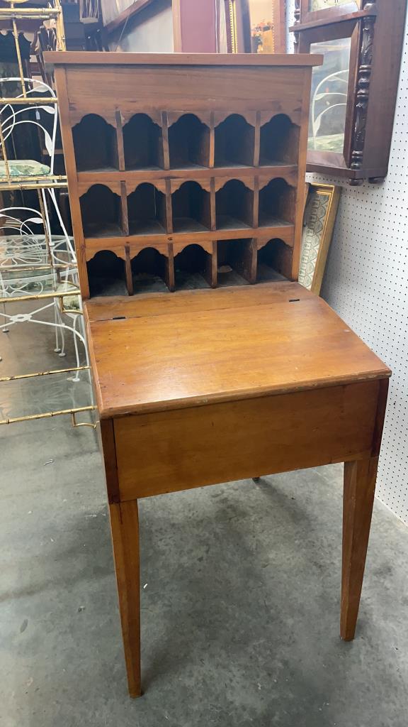 White Walnut Postmasters Desk (1 of 3)