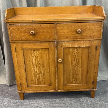 Early Grain Painted Jelly Cupboard (1 of 4)
