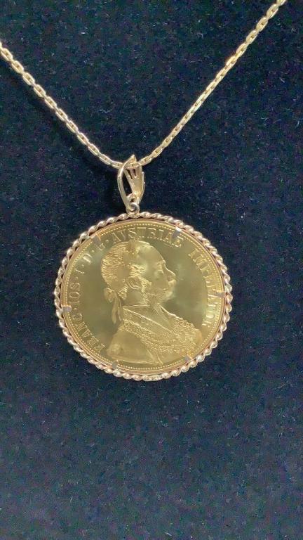 1 Ducat Gold  Coin, 1915 (1 of 4)