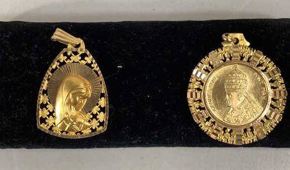 Joannes XXIII Pont Gold Coin ,Catholic Pendant (#0569) on Oct 11, 2021