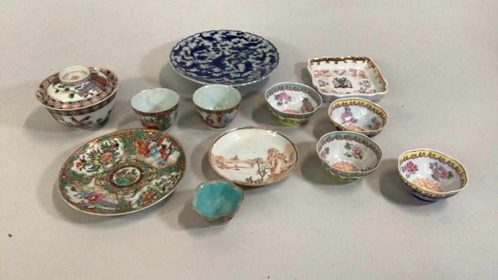 13 Pieces Asian Porcelain (1 of 10)