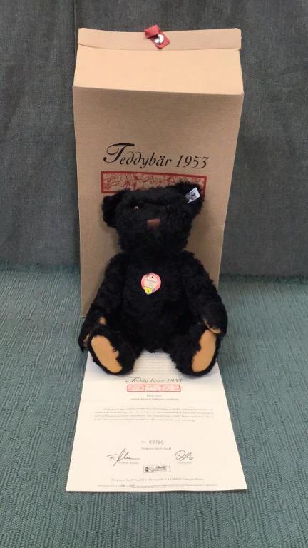 Steiff Replica 1953 Black Bear (1 of 5)