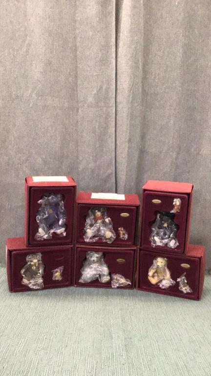 6 ‘Steiff Collection by Enesco’ Porcelain Bears (1 of 7)
