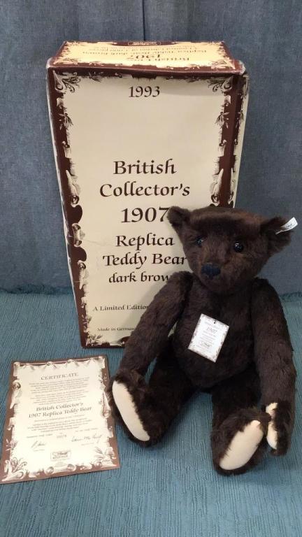 Steiff British Collector’s 1907 Replica Bear (1 of 9)