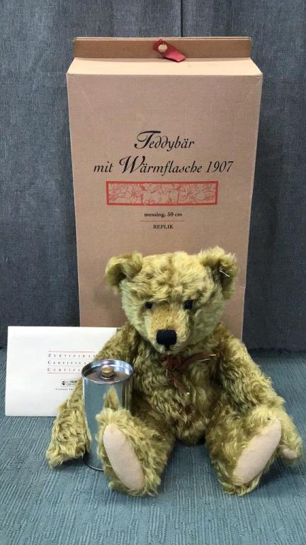 Steiff 1907 Replica Hot-water bottle Teddy Bear (1 of 9)