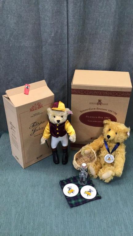2 Themed Steiff Teddy Bears (1 of 15)
