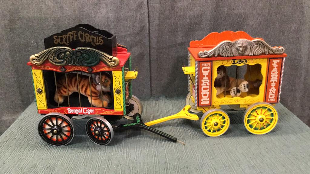 2 Steiff 1988 Circus Wagons (1 of 17)