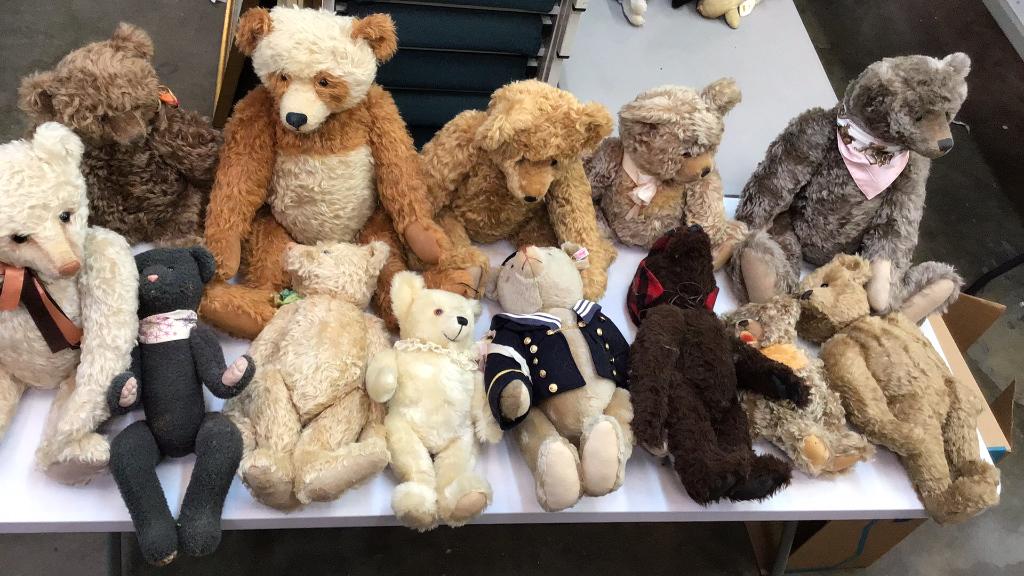 13 Assorted Vintage Bears (1 of 20)